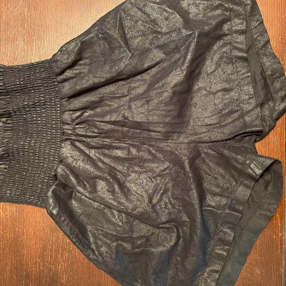 Black High Waisted Shorts Kiik Size 8